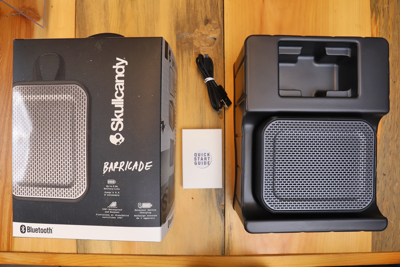 防水・重低音】スカルキャンディー Bluetoothスピーカー Barricade XL